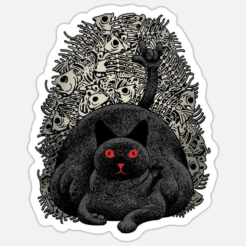 POSSESSED Sticker size S (10 x 10 cm)