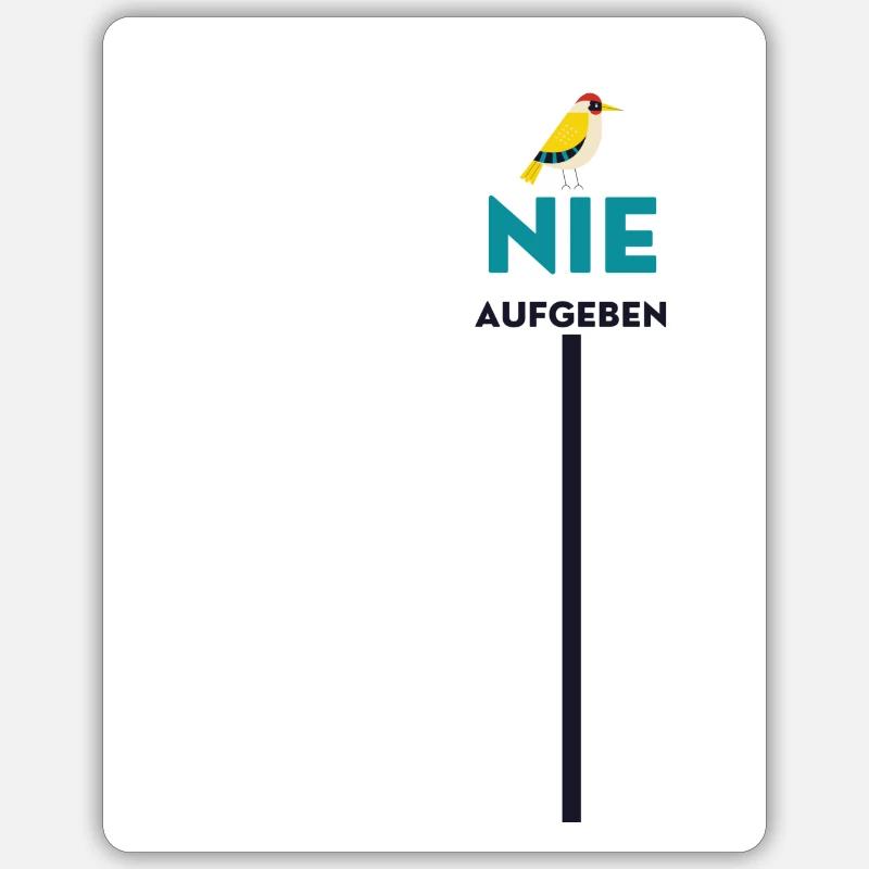 Lebensmut Sticker Größe S (10 x 10 cm)