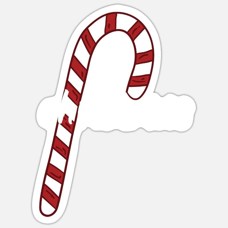saint - Sticker taille S (10 x 10 cm) - blanc mat