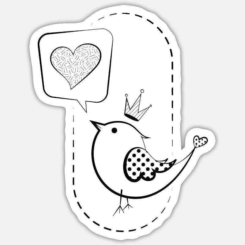 Sticker taille S (10 x 10 cm) - 