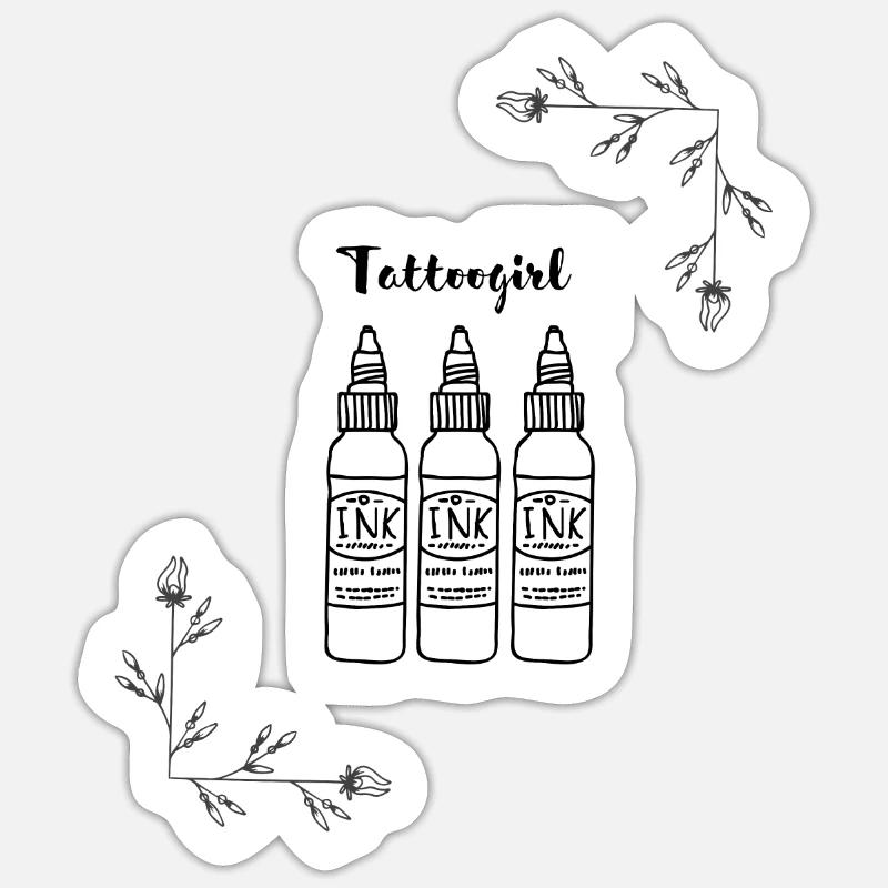Sticker Größe S (10 x 10 cm) - 