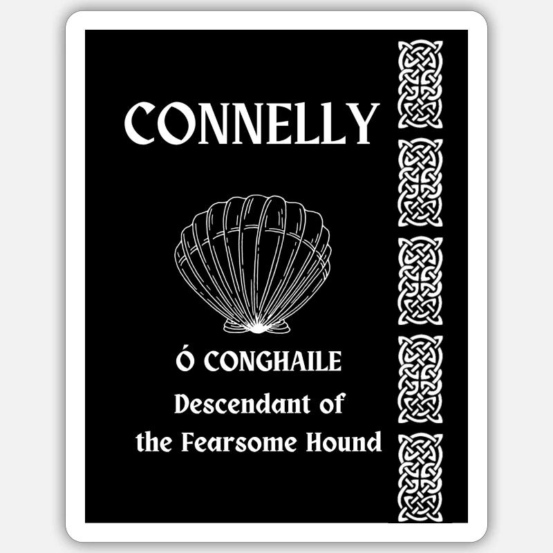 Connelly efternavn Sticker størrelse S (10 x 10 cm)
