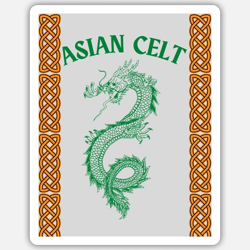 Asian Celt Sticker size S (10 x 10 cm)