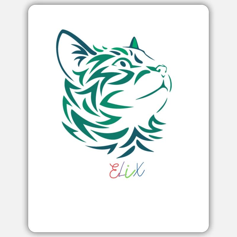 Sticker Größe S (10 x 10 cm) - 