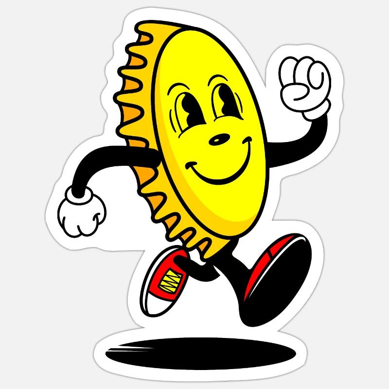 Sticker Größe S (10 x 10 cm) - 