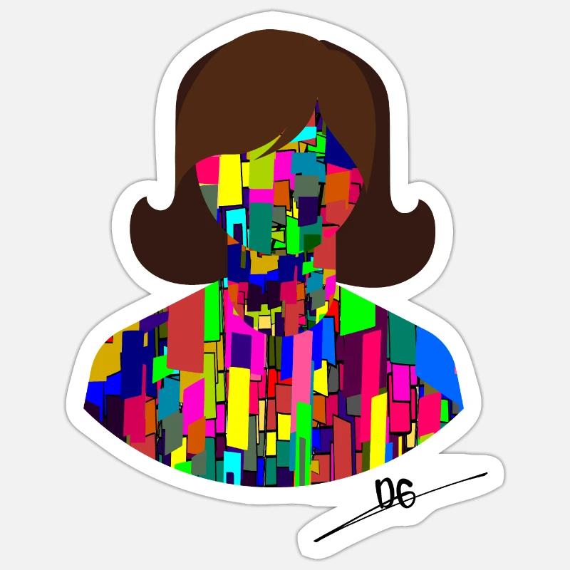 Sticker Größe S (10 x 10 cm) - 