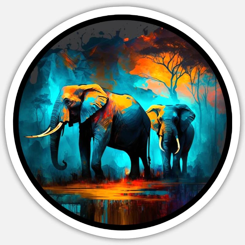 Sticker Größe S (10 x 10 cm) -