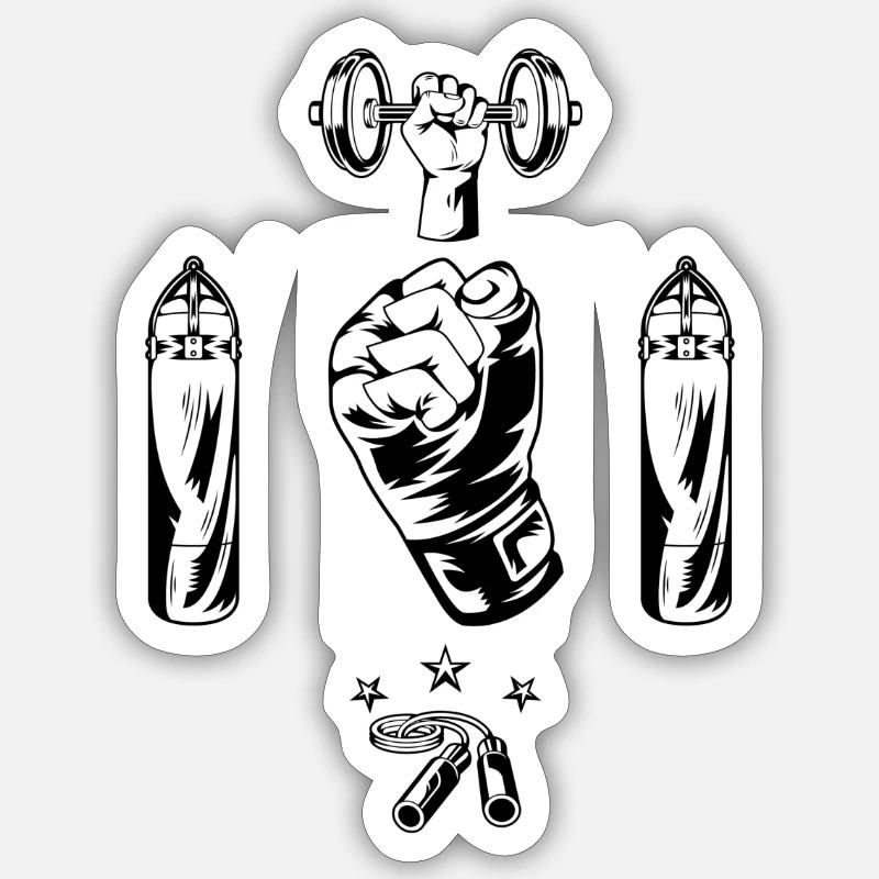Sticker Größe S (10 x 10 cm) - 