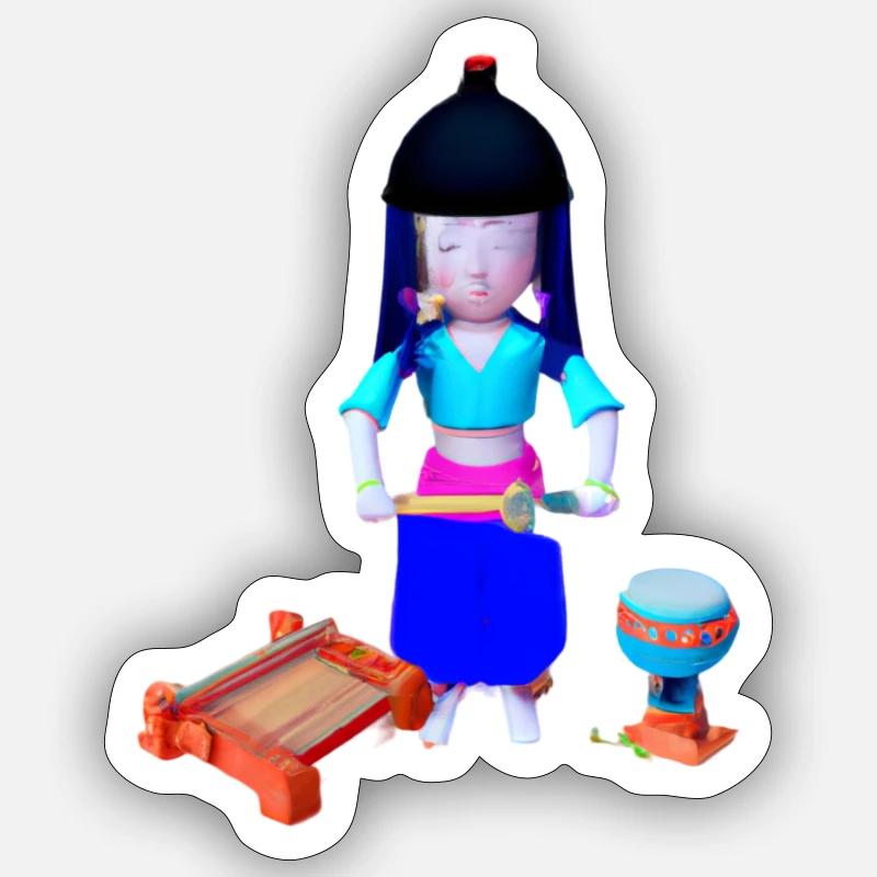 Sticker taille S (10 x 10 cm) - 