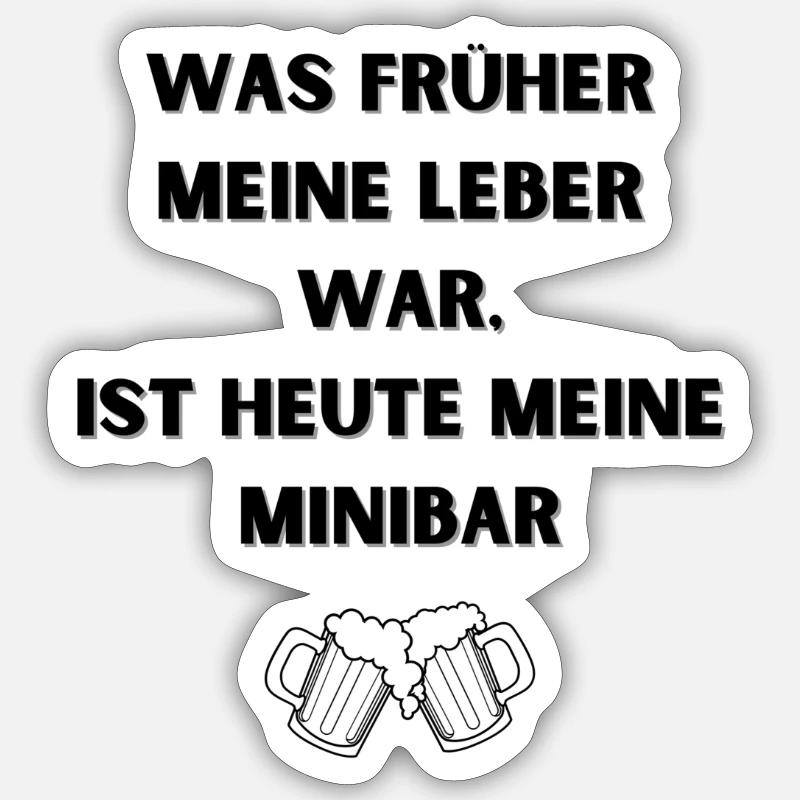 Trinkspruch Sticker Größe S (10 x 10 cm)