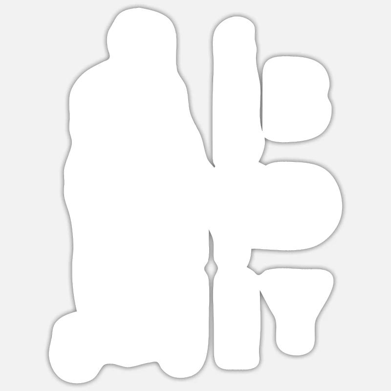 E-Scooter E-Roller Scooter Sticker taille S (10 x 10 cm)