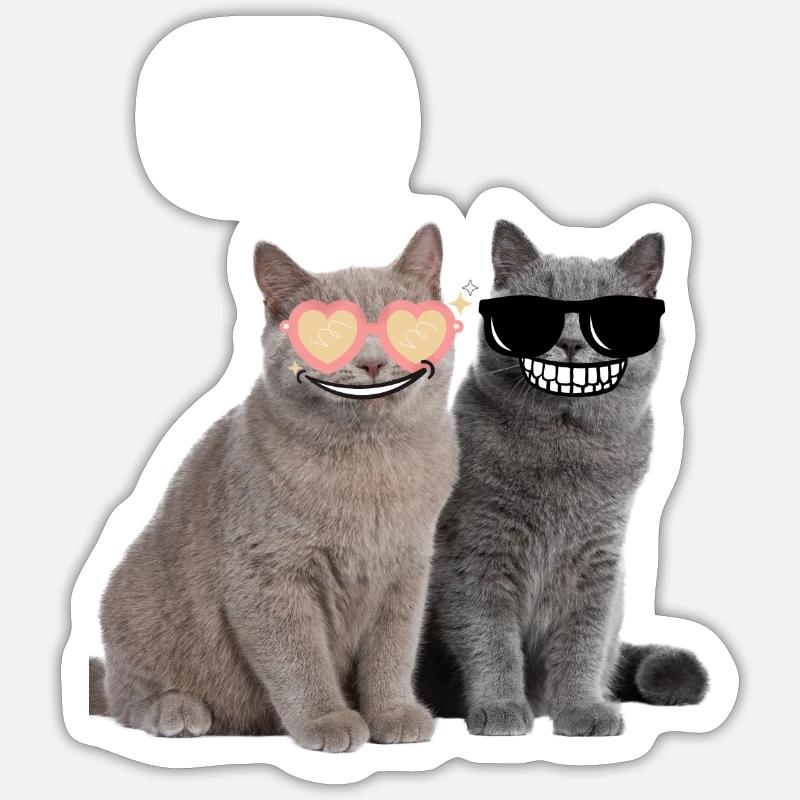 Sticker Größe S (10 x 10 cm) - 
