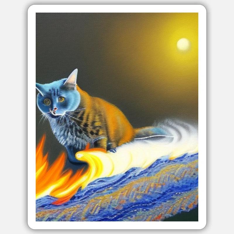 Sticker taille S (10 x 10 cm) - 