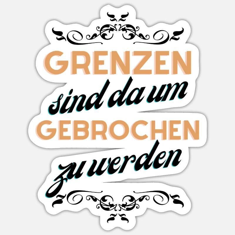 Sticker Größe S (10 x 10 cm) - 