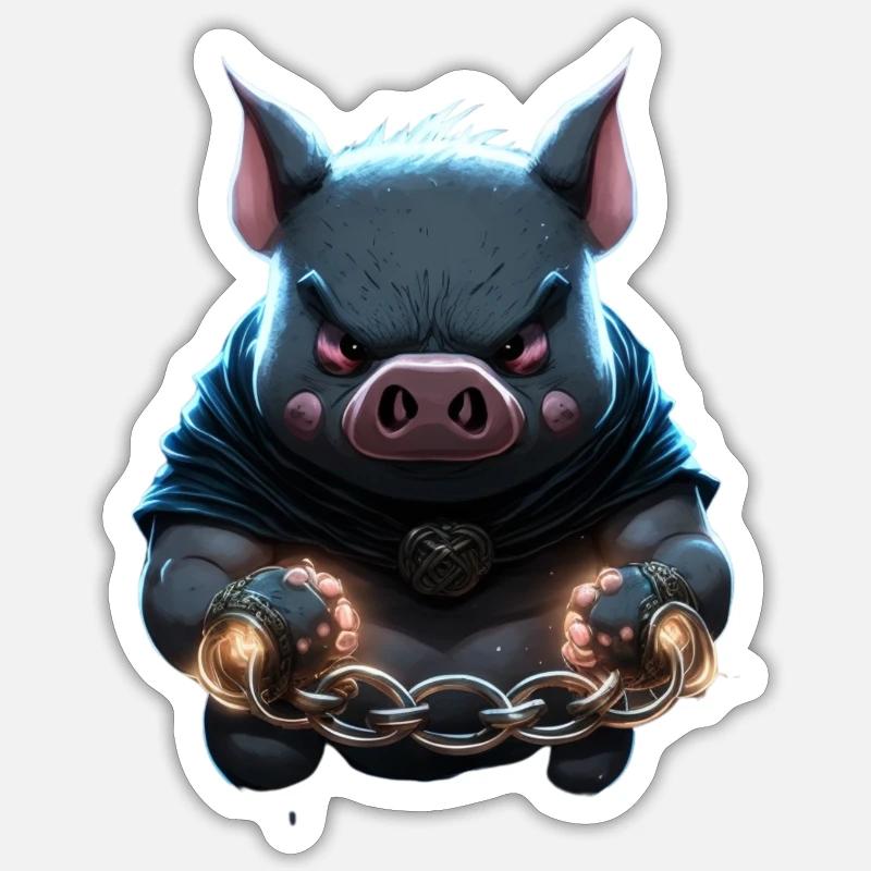 Sticker taille S (10 x 10 cm) - 