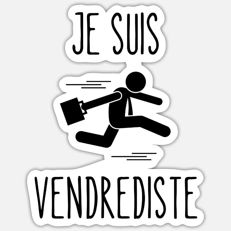 Sticker taille S (10 x 10 cm) - 
