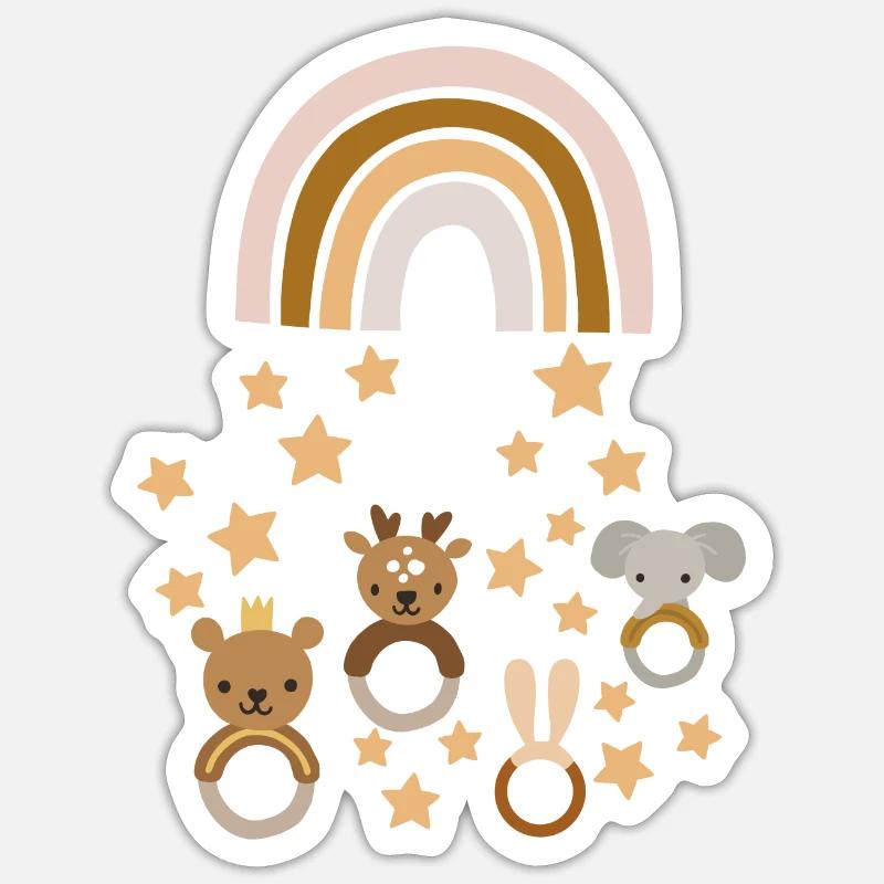 Sticker Größe S (10 x 10 cm) - 