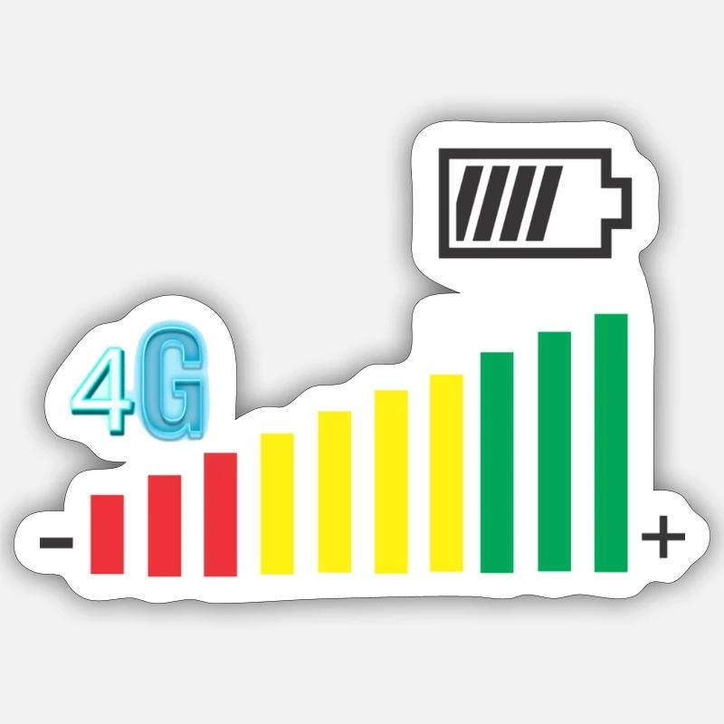 Deckungsgrad - Sticker Größe S (10 x 10 cm) - Mattweiß