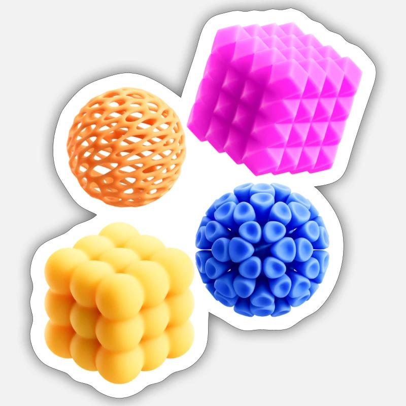 Sticker taille S (10 x 10 cm) - 