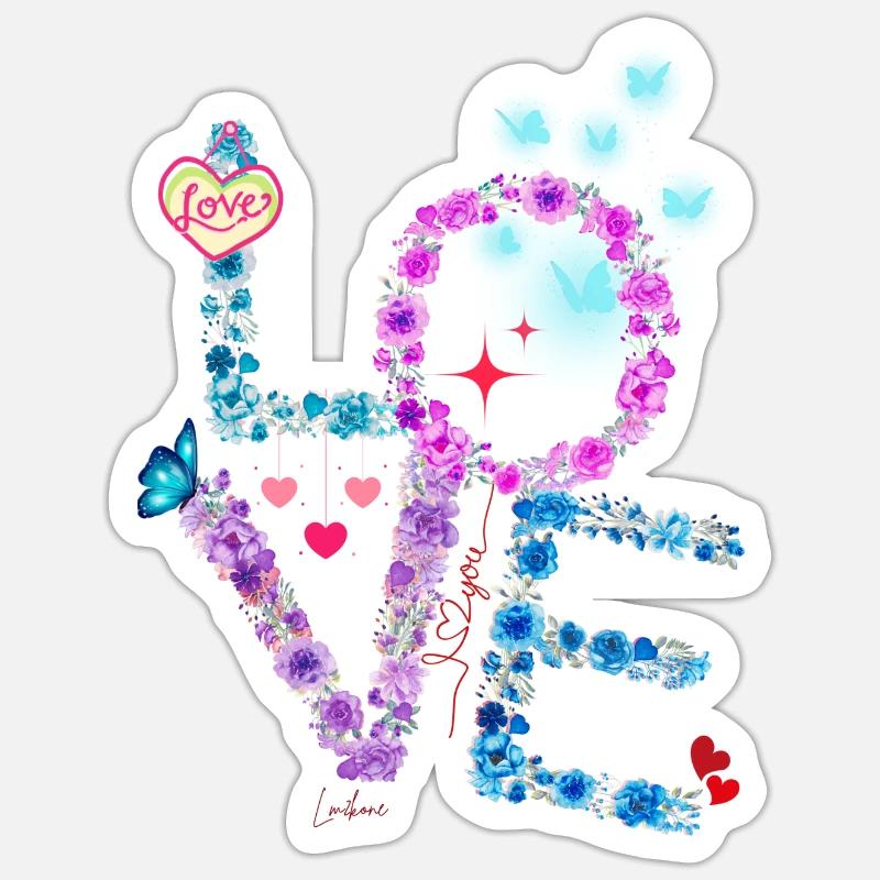 Sticker Größe S (10 x 10 cm) - 