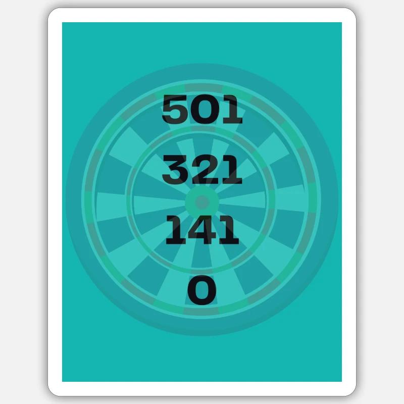 Sticker Größe S (10 x 10 cm) - 
