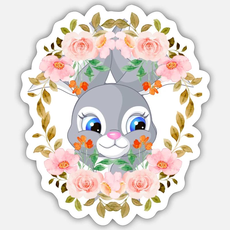 1 - Sticker size S (10 x 10 cm) - white matte