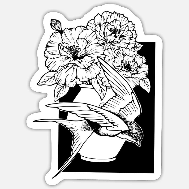 Sticker Größe S (10 x 10 cm) - 