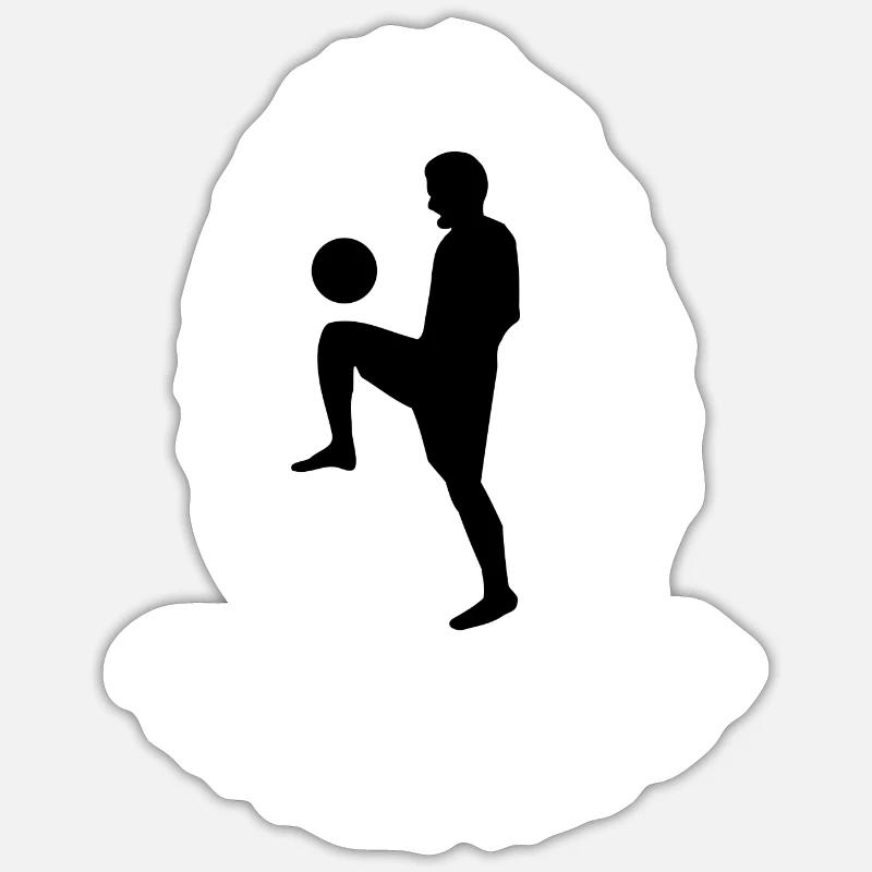 dans mon adn - Sticker taille S (10 x 10 cm) - blanc mat