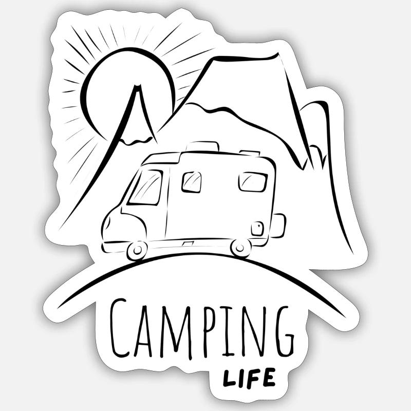Sticker Größe S (10 x 10 cm) - 