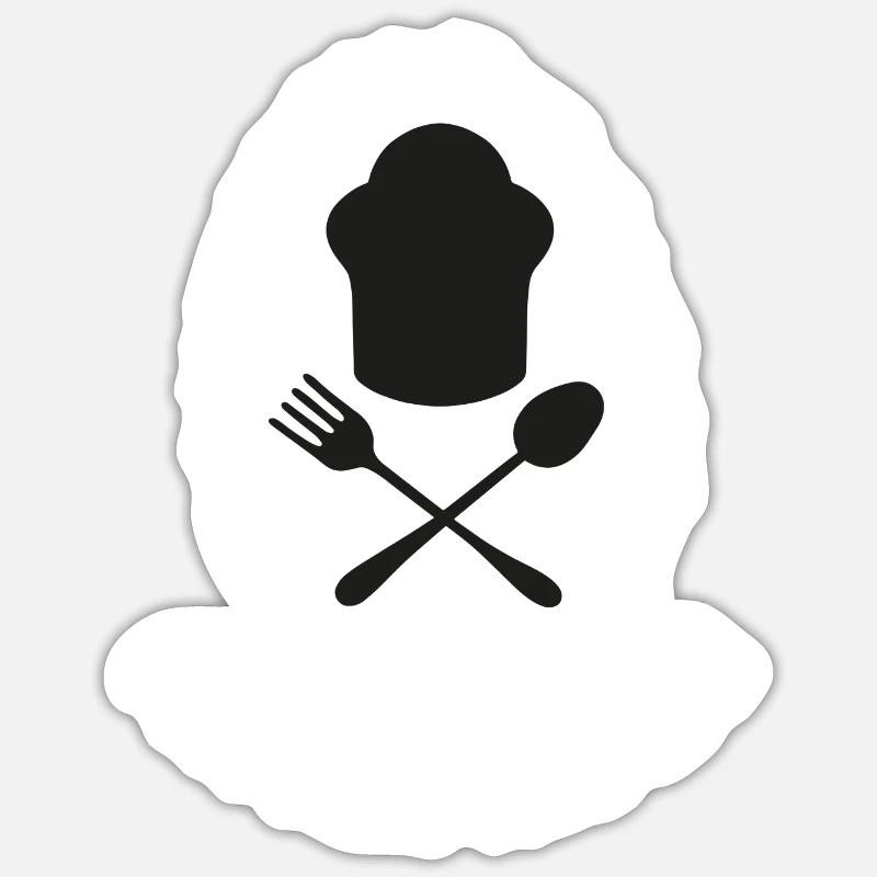 mon adn - Sticker taille S (10 x 10 cm) - blanc mat