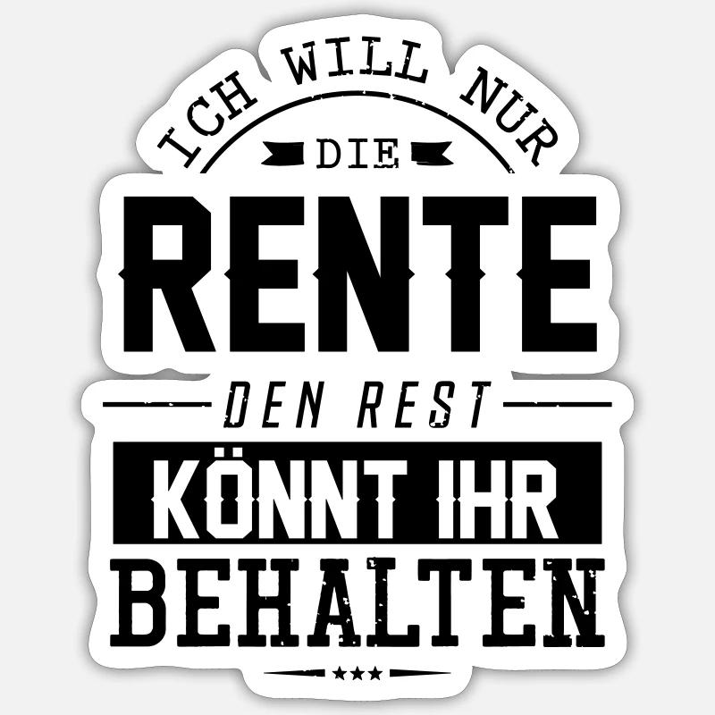 Sticker Größe S (10 x 10 cm) - 
