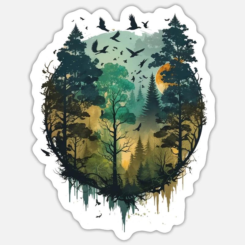 Sticker Größe S (10 x 10 cm) - 