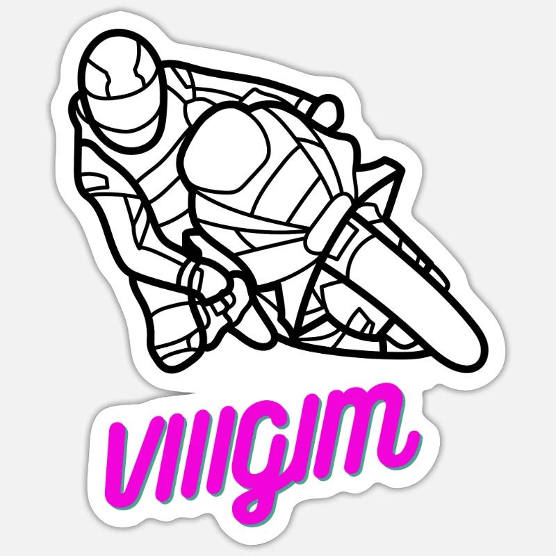 Sticker Größe S (10 x 10 cm) - 