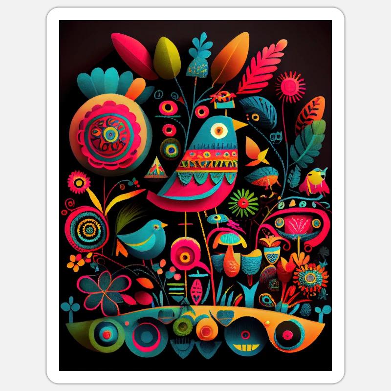 Sticker taille S (10 x 10 cm) - 