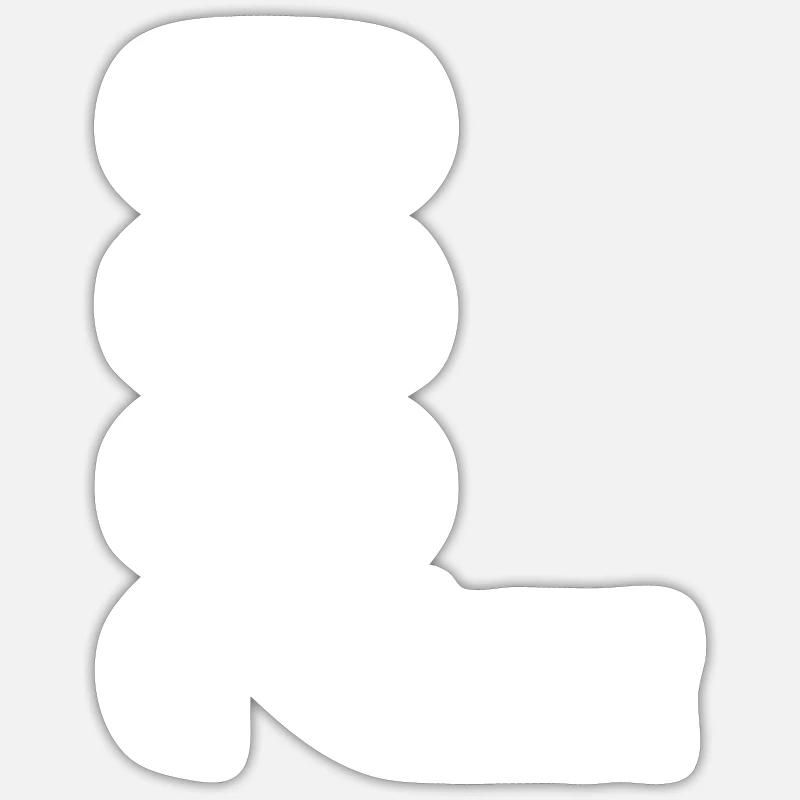 2000 Édition Limitée - Sticker taille S (10 x 10 cm) - blanc mat