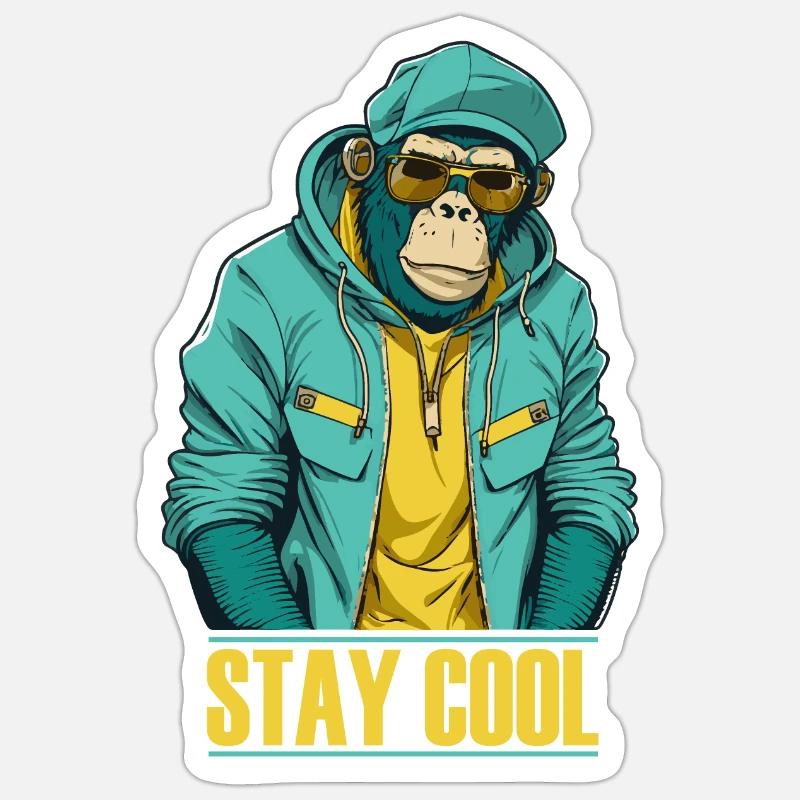 Sticker taille S (10 x 10 cm) - 