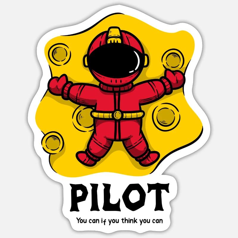 Sticker Größe S (10 x 10 cm) - 