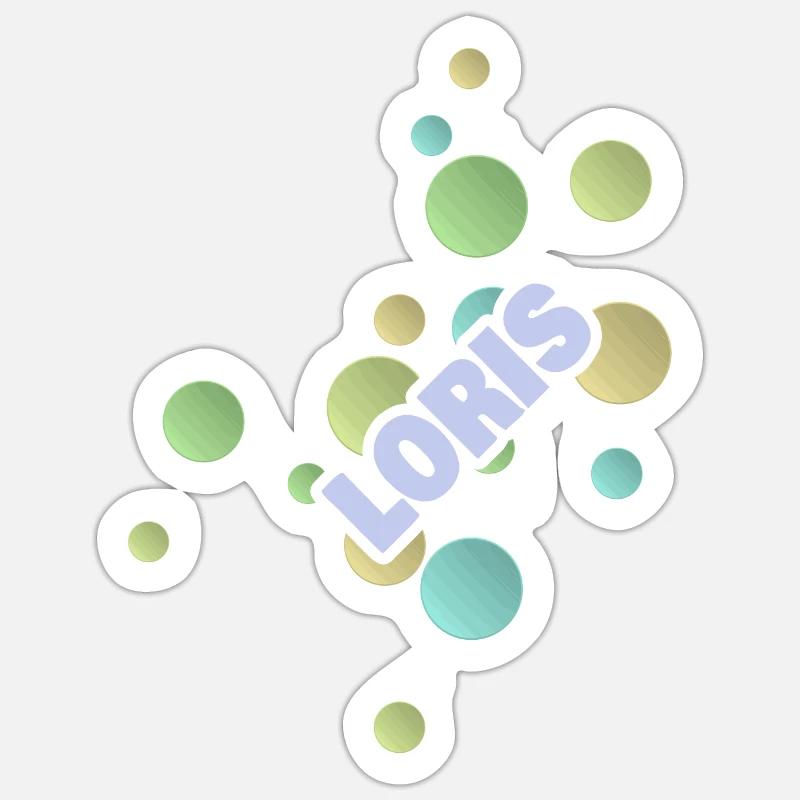 Uni Loris Sticker size S (10 x 10 cm)