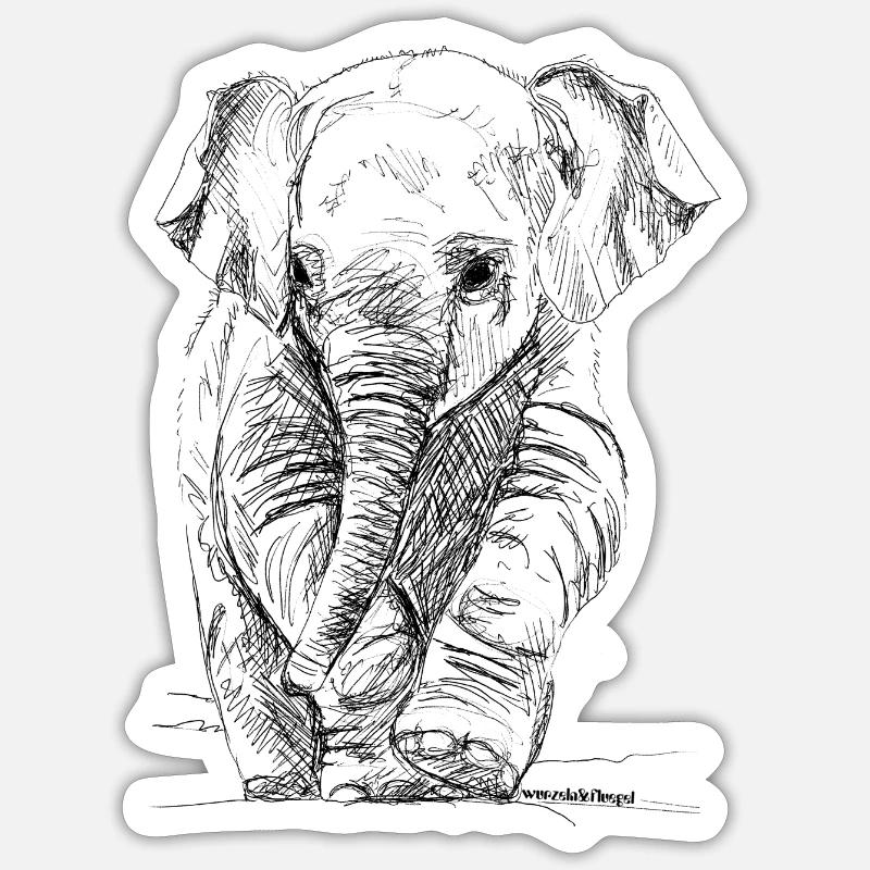 Sticker Größe S (10 x 10 cm) - 