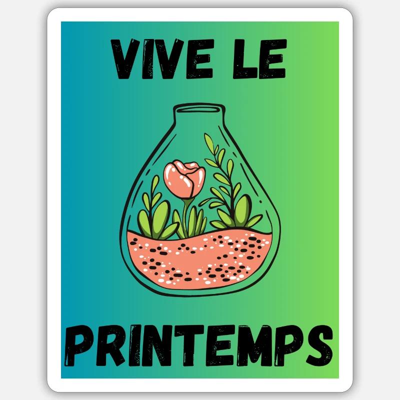 Sticker taille S (10 x 10 cm) - 