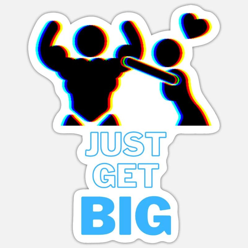 Sticker Größe S (10 x 10 cm) - 