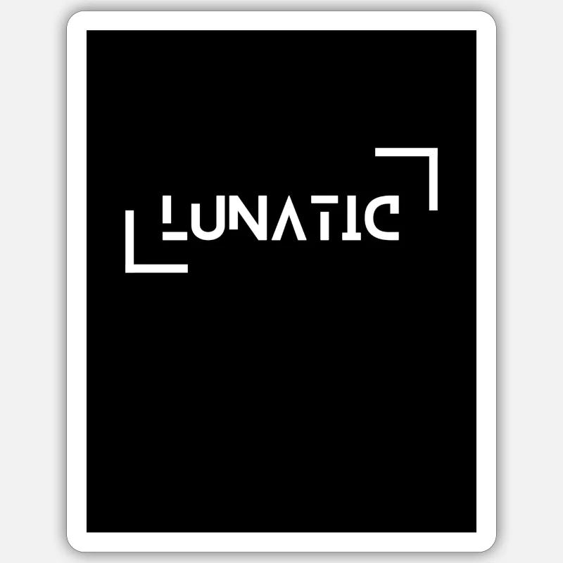 Fou Sticker taille S (10 x 10 cm)