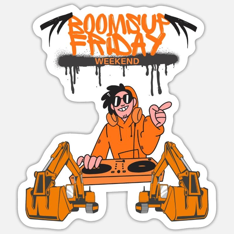 Sticker taille S (10 x 10 cm) - 