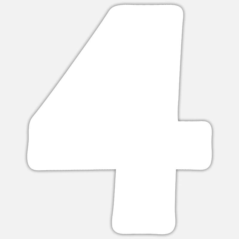 4 Sticker Größe S (10 x 10 cm)