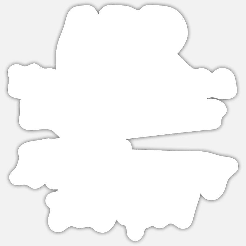 ADD - My brain is like a internetbrowser Sticker size S (10 x 10 cm)