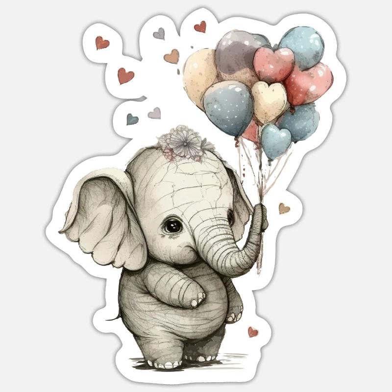 Sticker Größe S (10 x 10 cm) - 