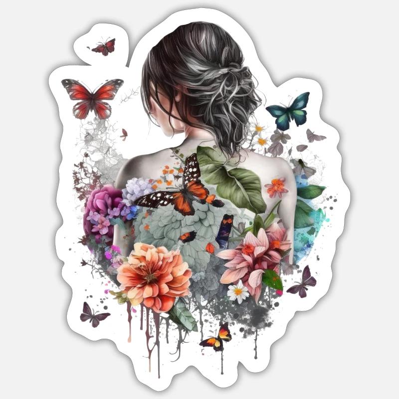 Sticker Größe S (10 x 10 cm) - 