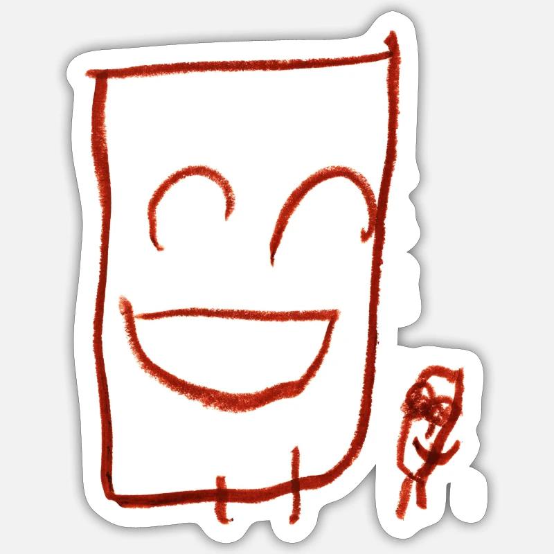 Sticker taille S (10 x 10 cm) - 