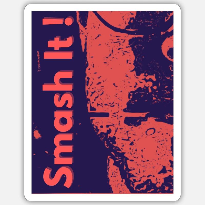 Sticker taille S (10 x 10 cm) - 