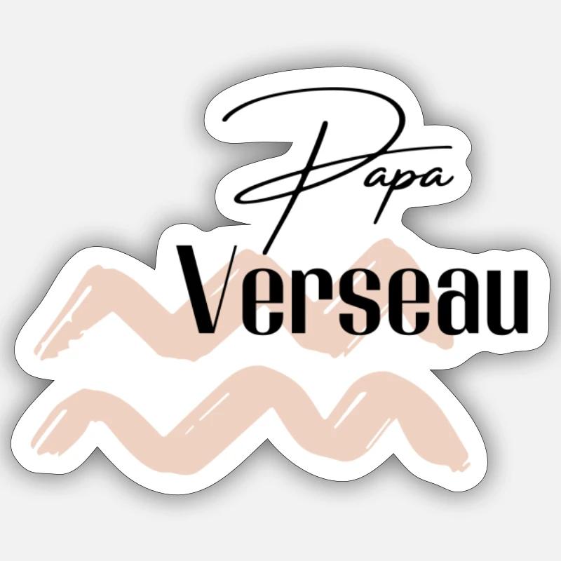 𝒁𝒐𝒅𝒊𝒂𝒄 - Sticker taille S (10 x 10 cm) - blanc mat
